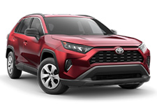 Car Hire Bangor - RAV4 Auto - car hire Bangor